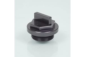 Mad - Divers - BOUCHON HUILE ANODISE KAWASAKI 30 MM - Couleur : Gunmetal