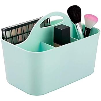 Amazon.de: mDesign Kosmetik-Organizer mintgrün - Aufbewahrungsbox mit 4