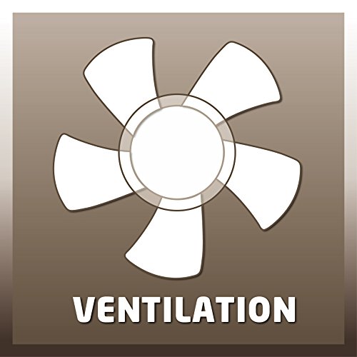 Einhell Heizlüfter KHO 1500 (1500 Watt, zuschaltbare Drehfunktion, 2 Heizstufen, Ventilatorbetrieb, PTC-Heizelement) - 7