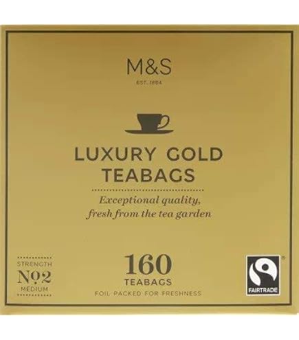 Marks & Spencer Luxury Gold Tea Bags (Pack of 240) M&S : Amazon