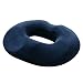 Produktbild Donutkissen,BEETEST Komfortable Memory Foam Donut Steißbein Kissen Kissen für Hämorrhoiden Behandlung Prostata Schwangerschaft Sitzkissen Dunkelblau