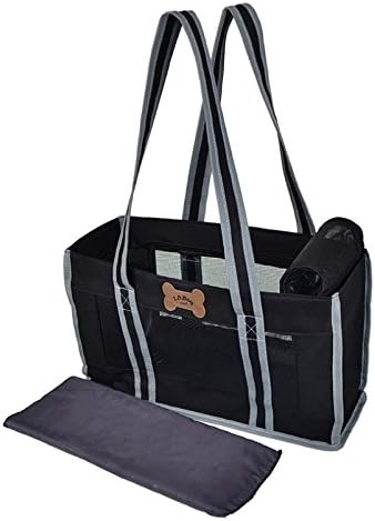 LOHUA Soft Sided Pet Carrier-Travel Tote with Extra Bed