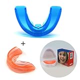 ▶ LOS PRODUCTOS INCLUYEN: protector bucal suave * 1, protector bucal duro * 1, deje que el niño corrija sus dientes correctamente.