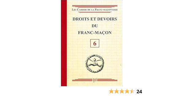 Amazon Fr Droits Et Devoirs Du Franc Macon Livret 6 Collectif Livres