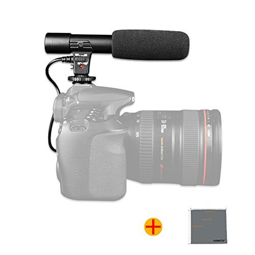 Fomito Mic-01 vid o num rique DV Camera Professional Studio Stereo Shotgun Microphone d enregistrement pour Canon Nikon Pentax Olympus Panasonic Appareil Photo Reflex num rique reviews Fomito Mic-01 vid o num rique DV Camera Professional Studio Stereo Shotgun Microphone d enregistrement pour Canon Nikon Pentax Olympus Panasonic Appareil Photo Reflex num rique