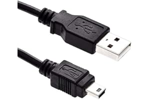 BABZTECH Cable USB de transferencia de datos para cargador de batería para GoPro Go Pro Hero 1 2 3 3+ 4 HD