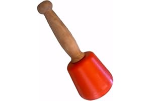 SOUTHERN STONE Stone Carvers Nylon Mallet (3.5" / 600g, Orange)