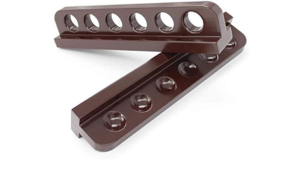 Tqjz Dx Pool Cue Rack 6 Holes Snooker Pool Cue Wall Rack Mounted Space For Up To 6 Cues Safety Amazon Co Uk Sports Outdoors