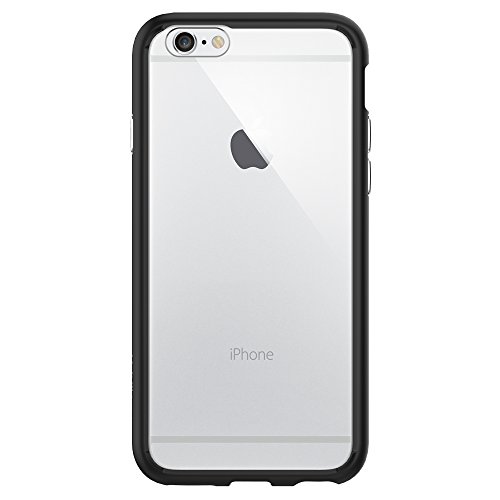 iPhone 6 Case, Spigen [Ultra Hybrid] iPhone 6s Case TPU Bumper Hard PC Back Premium Protection Air Cushion Technology Slim Thin Phone Cover Case for iPhone 6 / iPhone 6s - SGP11600 - Black