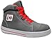 Produktbild ELTEN Sicherheitsschuhe VINTAGE Mid ESD S3, Herren, sportlich, Sneaker, leicht, grau/rot, Stahlkappe