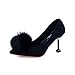 Produktbild Damenschuhe Frühling Herbst Neue Wildleder Spitzen Damen High Heels Mode Flacher Mund Einzelne Schuhe Damen Hochzeit Schuhe (Color : B, Größe : 39)