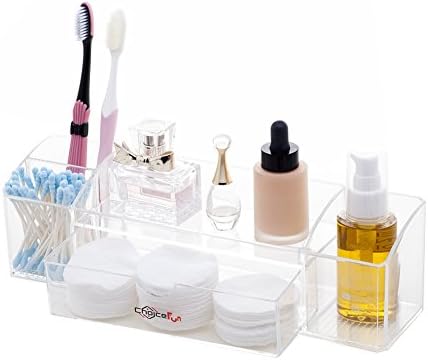 Choice Fun Acrylic Makeup Organiser Bathroom Accessories Holder with a Removable Drawers