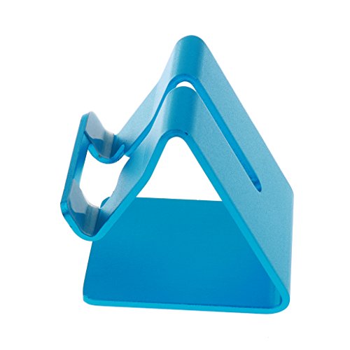Baoblaze Moda Porta Cellulare Smartphone Sospeso Stand da Tavolo Scrivania - Blu