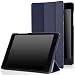 Produktbild Google Nexus 9 Hülle Case - MoKo Ultra Slim PU Leder Tasche Schutzhülle Lederhülle Folio Smart Cover mit Auto Wake/Sleep Funktion für HTC T1 Google Nexus 9 8.9 Zoll Android 5.0 Tablet-PC,MARINEBLAU