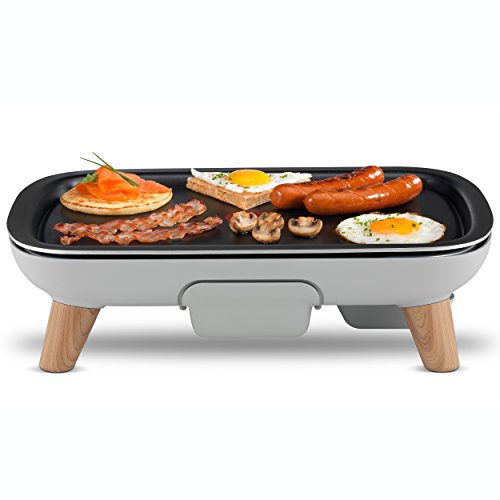 Tefal CB658B Tischgrill Saveur mit Thermospot, große Grillfläche, 2400 W, schwarz / hellgrau - 10
