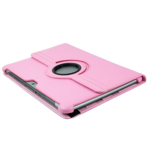 3in1 SET 360° Edle Schutztasche für Samsung Galaxy Tab 2 10.1 P5100 P5110 + Folie + Pen Tasche Etui Hülle (Rosa) - 4