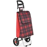 Katlanabilir Pazar Arabası &ndash; 36 Litre &Ccedil;anta Kapasitesi, 25 kg Taşıma, B&uuml;y&uuml;k Tekerlekli Market & Alışveriş Arabası