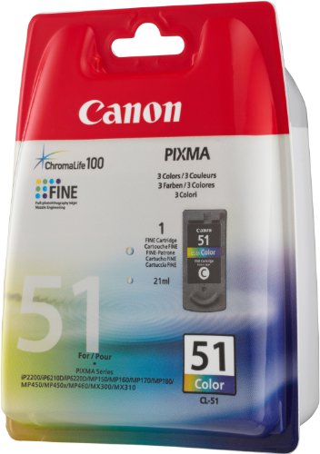 Canon CL-51 Original Tintenpatrone mit hoher Reichweite, 21ml mehrfarbig - 2
