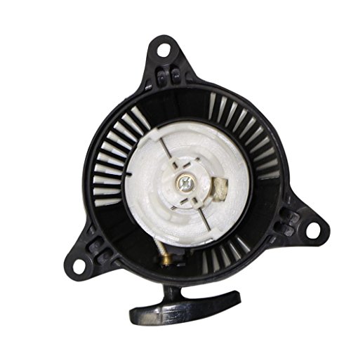 Dovewill Black Recoil Pull Starter Assembly For Belle Cement Mixer Compatible With Honda GX-H50