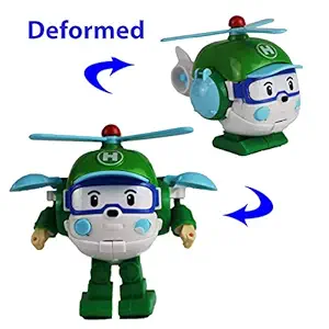 BEESCLOVER Upgrade Q Version Manual Deformation Robot Simulate Car Shape Toy for Kids New Haley