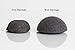 Kakaxi(TM) Mesh Pouf Bath Sponge Mesh Shower Sponge with Activated Charcoal Konjac Facial Sponge(Colors May Vary)