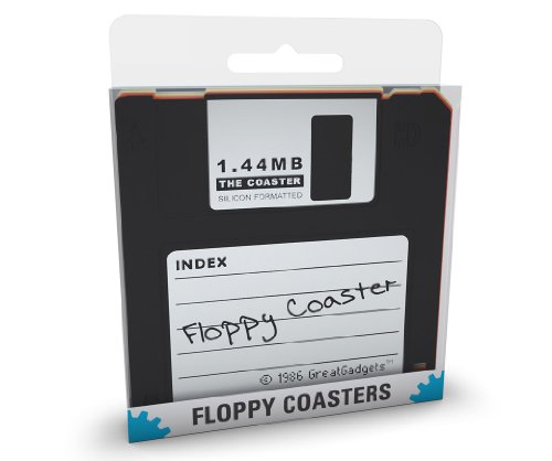 GreatGadgets 1889-2 Untersetzer „1.44 MB Floppy Diskette“ (4-farbig sortiert) - 4