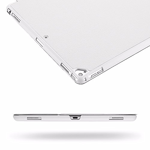 EasyAcc iPad Pro 12.9 2015 Hülle Case – mit Standfunktion und Automatischem Schlaf Funktion für iPad Pro 12.9 2015 (Modellnummer A1673 A1674 A1675) – Weiß, Kunstleder, Ultra Dünn - 7