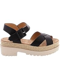 MTNG 53628 STAR NEGRO - Sandalias para mujer