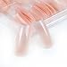 Fashion Gallery 100Pc French False Acrylic Nail Tips Art Peach