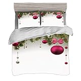 Dimensión: funda nórdica, tamaño 150x200cm. Paquete: 1 pieza de funda nórdica + 2 piezas de fundas de almohada a juego.