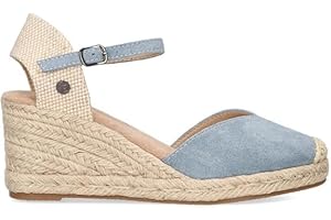 Etika Sandalias Mujer Cuña – Alpargatas con Cierre de Hebilla – Cómodas y Elegantes - Zapatos para el Día a Día, Ligeros 20010