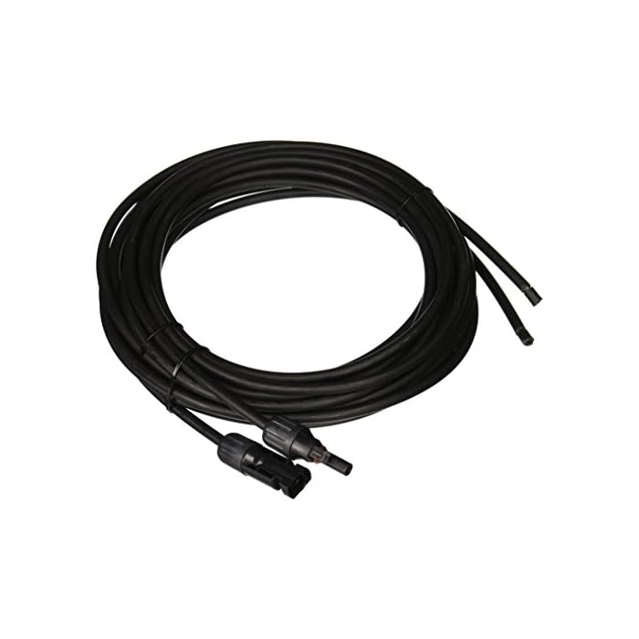 Buy RENOGY One Pair of 20ft 10AWG Adaptor kit MC4 Solar Cable PV with