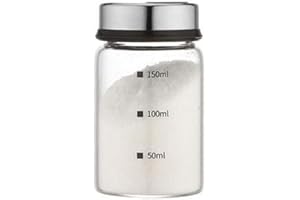 XIAOSHENLU Salières et poivrières avec trous de coulée réglables, 150 ml