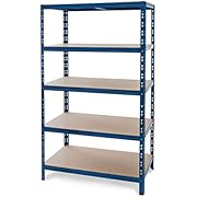 Regal 180x90x60 blau - Steckregal Lagerregal Schwerlastregal Behälterregale Pflanzregal Traversenregal