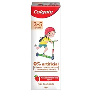 Colgate Kids Toothpaste - Strawberry Flavour, 80g