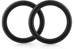 HOMEPONNEW Anillos de gimnasia ajustables de 28 mm diseñados para entrenamiento de fuerza y rutinas de fitness