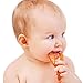 CaaOcho Baby - All-Stage Natural Rubber Teether Fish - BPA, Phthalates, PVC, Nitrosamine Free