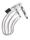 Tied N Teased Men's Chastity Cage - 10 Wires & Penis Ring - Metal - Silver L2365