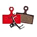 Produktbild Kool Stop Uni Disk Brake Pads Shimano Xtr M985, XT M785, Slx M675, Deore M615, Fsa Bremsbeläge, Rot, One Size