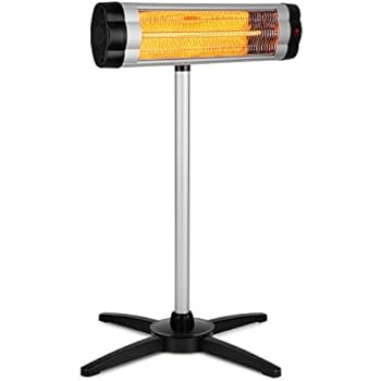 VASNER StandLine Mini 12 Infrarot Stand-Heizstrahler - schwarz - 1200