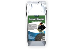 ANIMALIN MANGIME MIX INSETTIVORI PELLET 1 KG ALIMENTO PER MERLI TORDI MAINE ALLODOLE