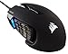 Produktbild Corsair Scimitar Pro RGB MMO 16,000 DPI Optical Sensor 12 Programmable Side Buttons Gaming Mouse - Black (Certified Refurbished)