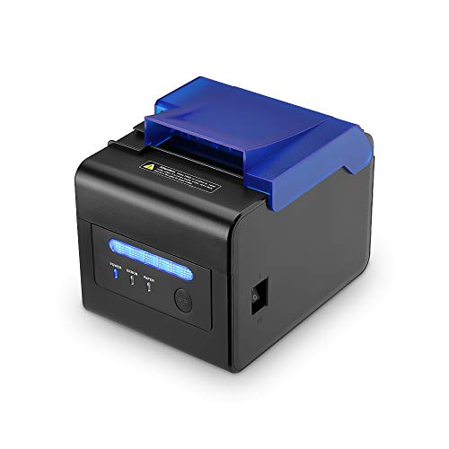 [80mm Imprimante] Professionnel Imprimante Thermique Directe MUNBYN avec USB Port Ethernet 300 mm/Sec ESC/POS