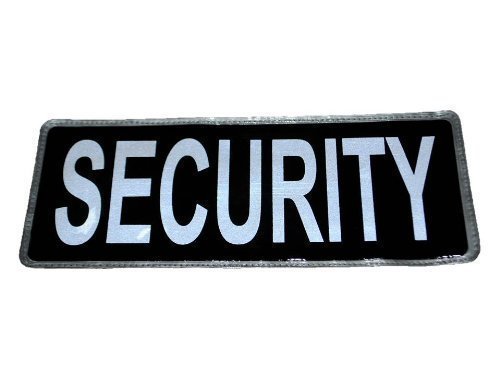 Preisvergleich Produktbild Schwarz Sicherheit Reflektion Abzeichen (Klein)