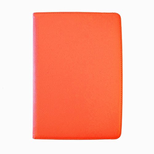 COOVY® 360° ROTATION COVER FÜR SAMSUNG GALAXY TAB 10.1 N GT-P7500 GT-P7501 GT-P7510 GT-P7511, TAB 2 10.1 GT-P5100 GT-P5110 SMART HÜLLE TASCHE ETUI CASE SCHUTZ STÄNDER Farbe orange - 7