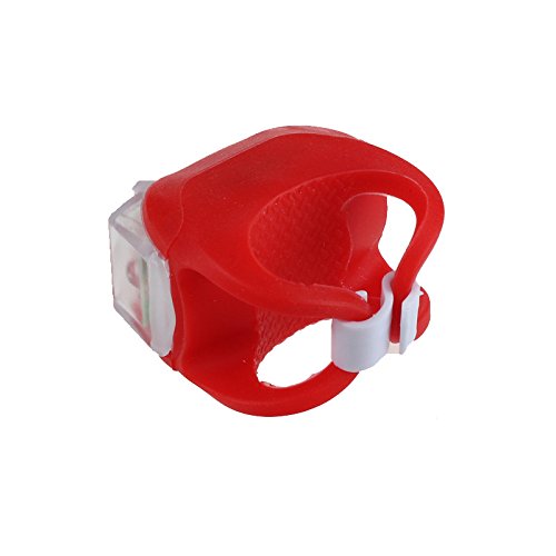 Hochwertiges LED Fahrradlichter Set – Signallichter – überall einsetzbar, rot und schwarz – VERBESSERTE VERSION – wasserdicht – aus Silikon - 8