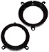 Produktbild Aerzetix - 2 Adapter für Hinterlautsprecher 130mm 13cm für Auto