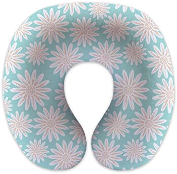 Beautiful Sunflowers Comfortable Travle Pillow U Shaped Neck Cushion for Neck Pain Office Rest