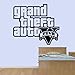 Produktbild Grand Theft Auto V - Wall Decal Art Sticker boy's bedroom playroom hall (X Large) by Wondrous Wall Art