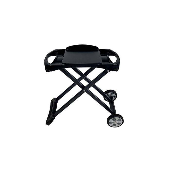 Traedgard Trolley Fr Mobile Tischgasgrills Klappbar Mit Rollen 66429